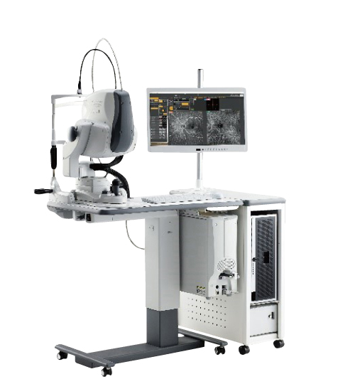 超広角走査型レーザ検眼鏡 ミランテ写真