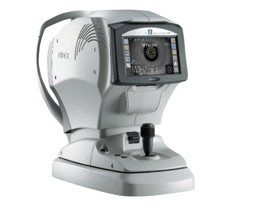 屈折度測定／角膜曲率半径測定／眼圧測定装置　トノレフⅢ写真